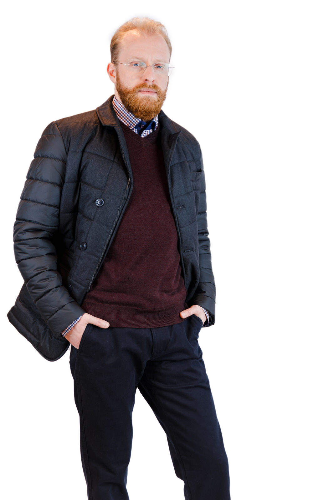 фото  Мужская куртка демисезонная текстильная на синтепоне RODION